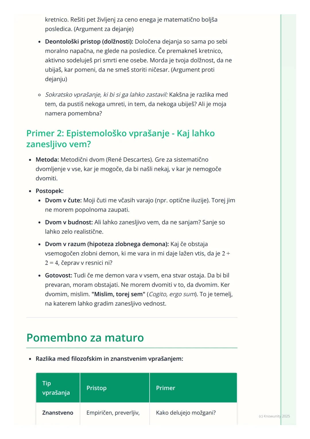 # Filozofske metode in
vprašanja
Uvod v filozofske metode
Filozofija ni samo abstraktno razmišljanje o "smislu življenja". Je disciplinira