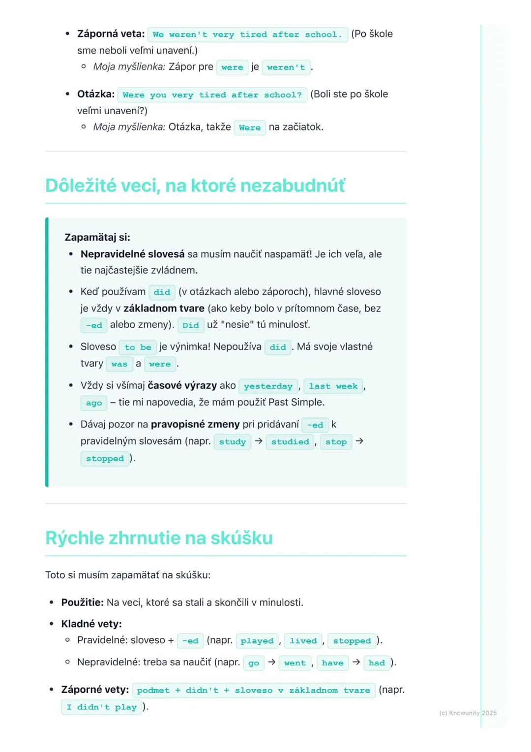 # Minulý jednoduchý čas (Past
Simple)
## Úvod / Čo je to minulý čas?
Minulý jednoduchý čas, po anglicky Past Simple, je super dôležitý! Po