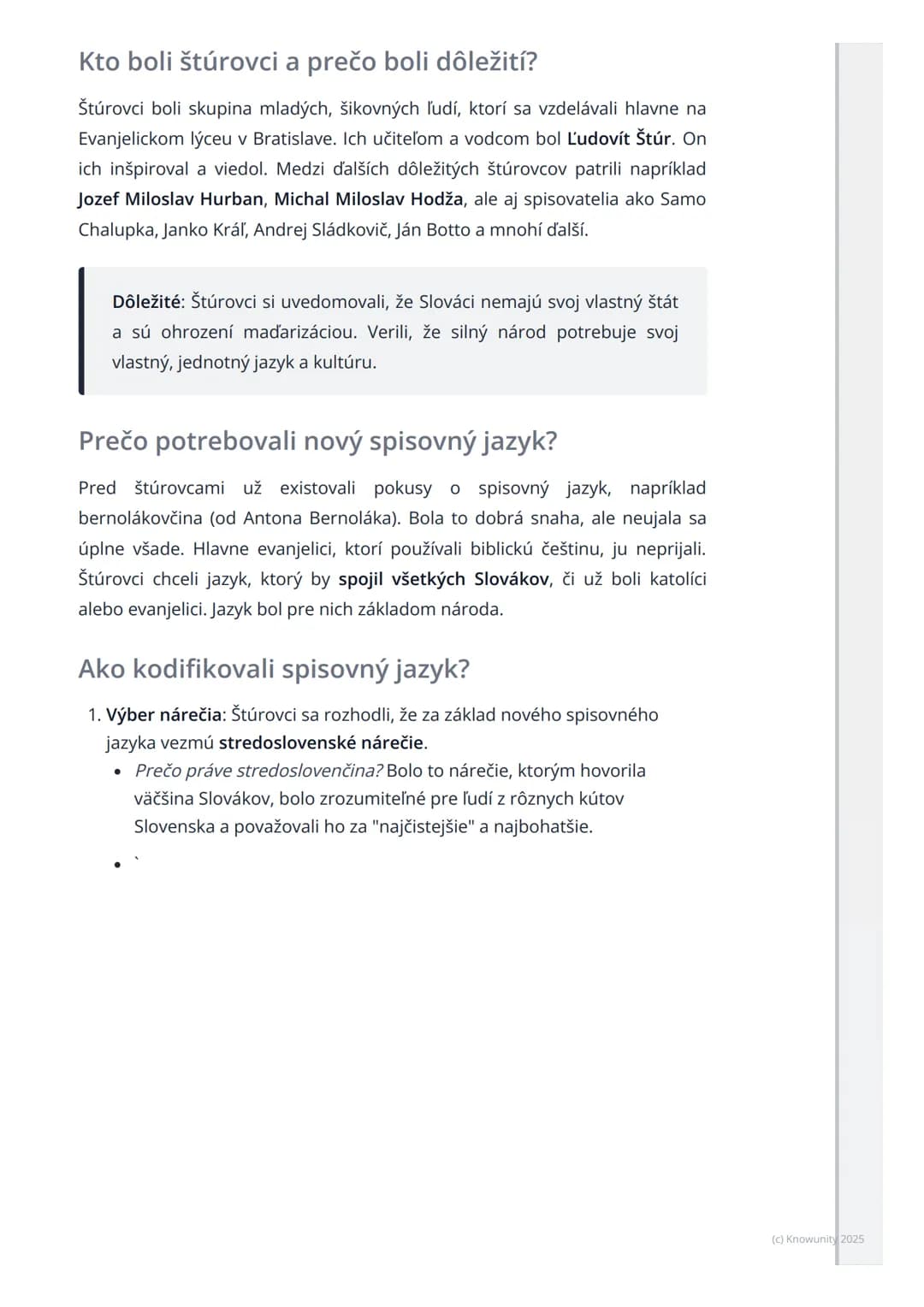 # Slovenské národné obrodenie
- druhá fáza (štúrovci)
1. Prehľad druhej fázy národného
obrodenia
Toto obdobie je pre nás Slovákov veľmi dô