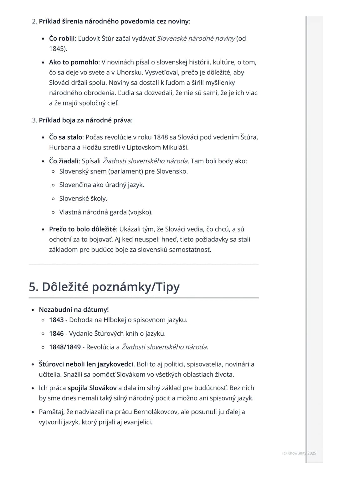 # Slovenské národné obrodenie
- druhá fáza (štúrovci)
1. Prehľad druhej fázy národného
obrodenia
Toto obdobie je pre nás Slovákov veľmi dô