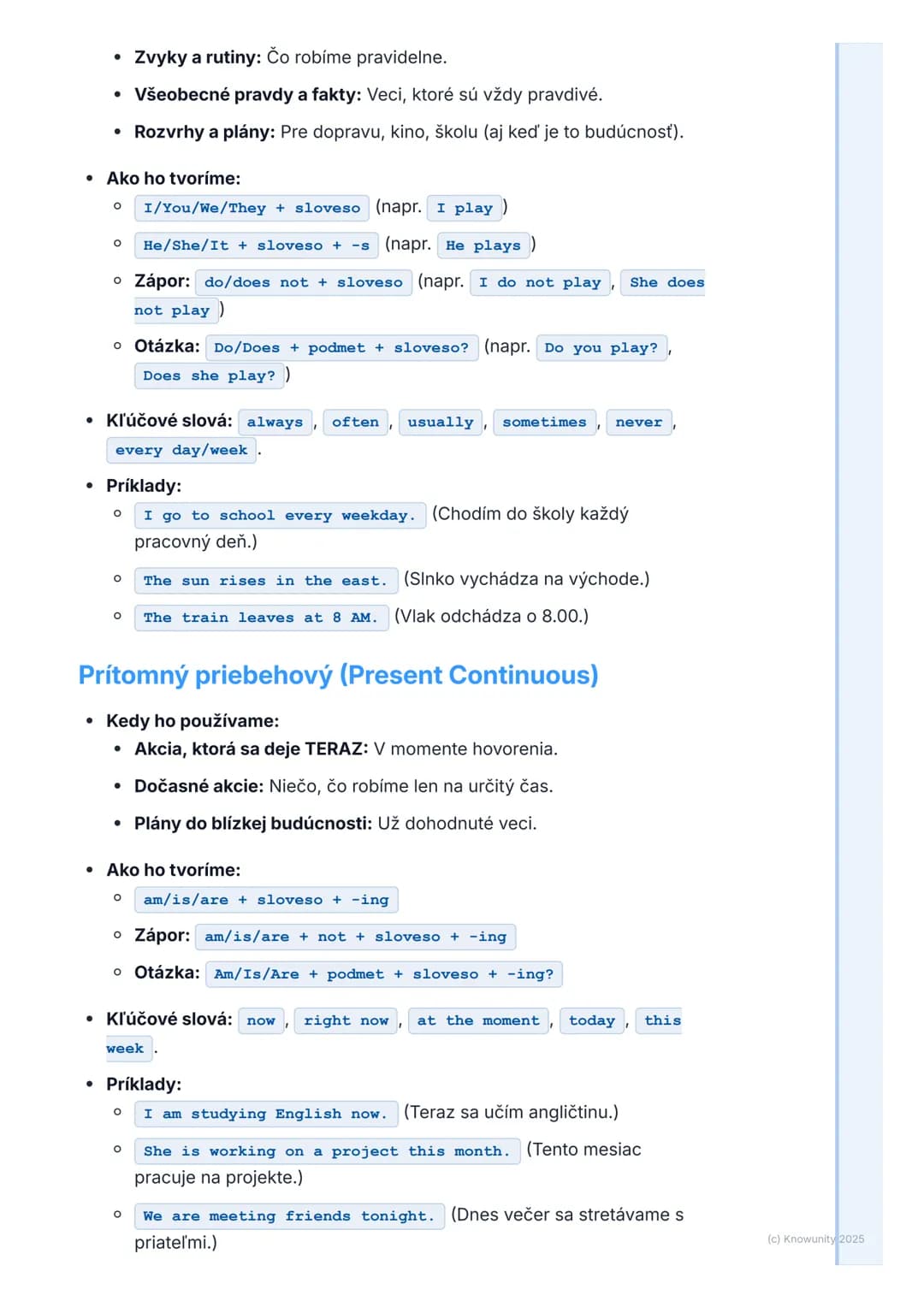 # Časy (Tenses)
1. Prehľad a úvod
Ahojte! Takže, ideme si zopakovať a upevniť anglické časy. Je to super
dôležité, lebo bez správnych časo