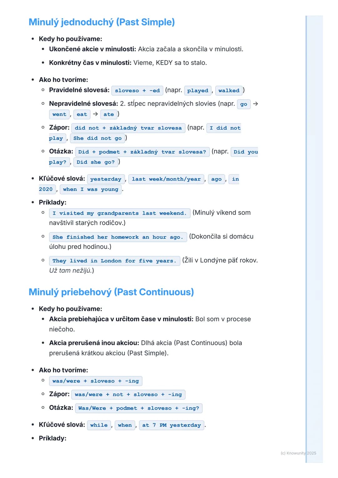 # Časy (Tenses)
1. Prehľad a úvod
Ahojte! Takže, ideme si zopakovať a upevniť anglické časy. Je to super
dôležité, lebo bez správnych časo